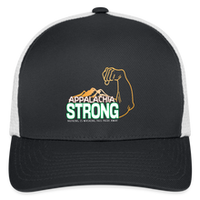 Load image into Gallery viewer, Appalachia Strong Flexfit hat - dark gray/white