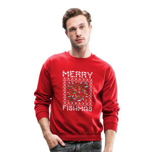 VF Fishmas crewneck sweatshirt - red