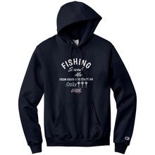 Load image into Gallery viewer, RMTL ‘Fishing Saved Me’ Hoodie