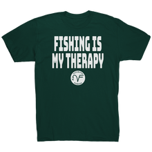 Load image into Gallery viewer, VF_Therapy_Tee_Forest_Mockup.png