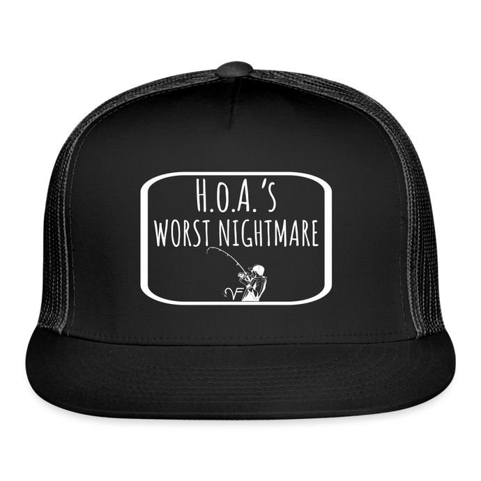 VF “HOA” Trucker Snapback - black/black