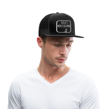 Load image into Gallery viewer, VF “HOA” Trucker Snapback - black/black