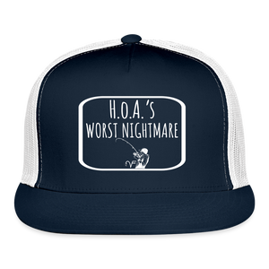 VF “HOA” Trucker Snapback - navy/white