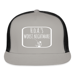 VF “HOA” Trucker Snapback - gray/black