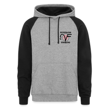 Load image into Gallery viewer, VF Black Sleeve Hoodie - heather gray/black