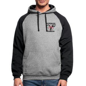 VF Black Sleeve Hoodie - heather gray/black