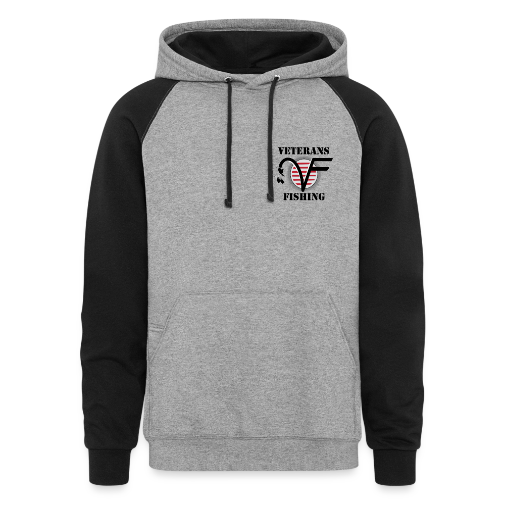 VF Black Sleeve Hoodie - heather gray/black