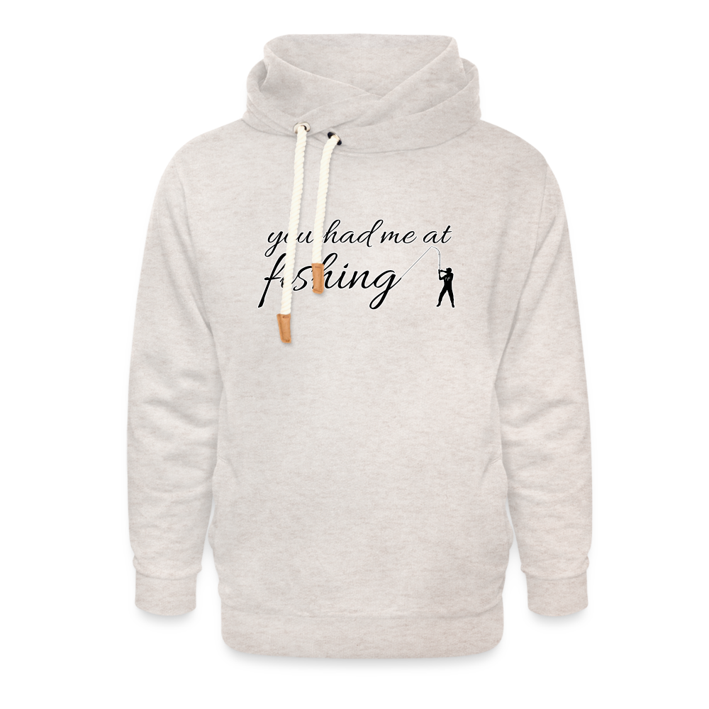 VF Shawl Collar Hoodie - heather oatmeal