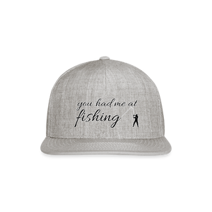 VF “You had me at fishing” hat - heather gray