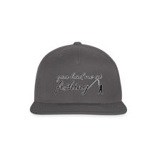 Load image into Gallery viewer, VF “You had me at fishing” hat - dark grey