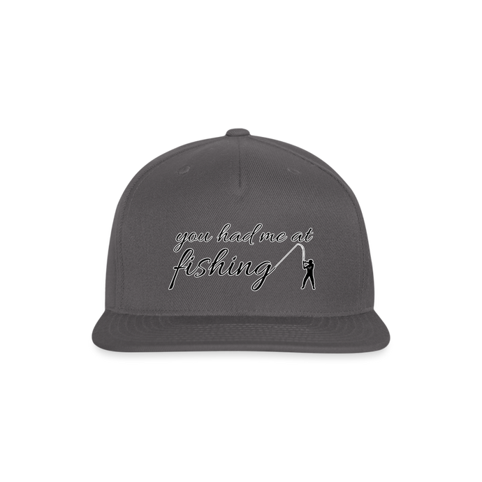 VF “You had me at fishing” hat - dark grey