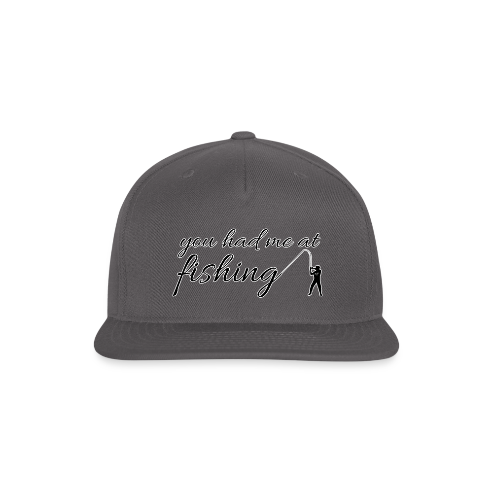 VF “You had me at fishing” hat - dark grey